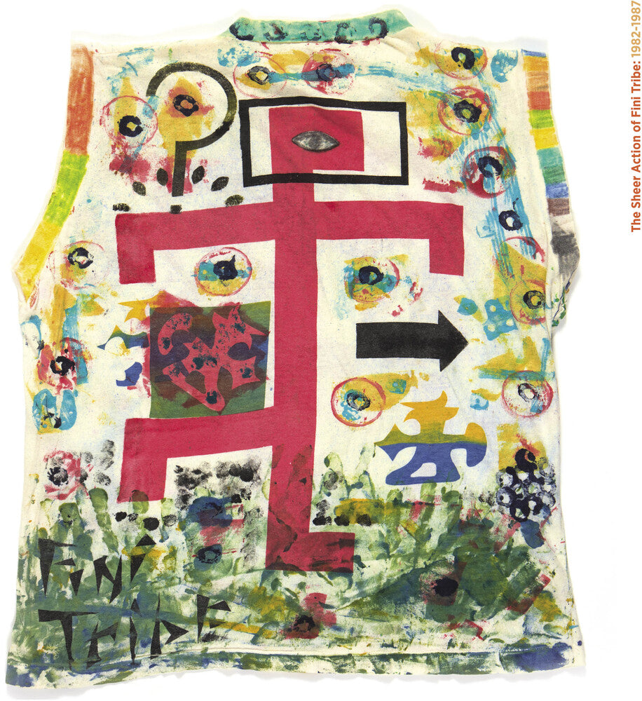 the album cover for Fini Tribe - Sheer Action Of Fini Tribe