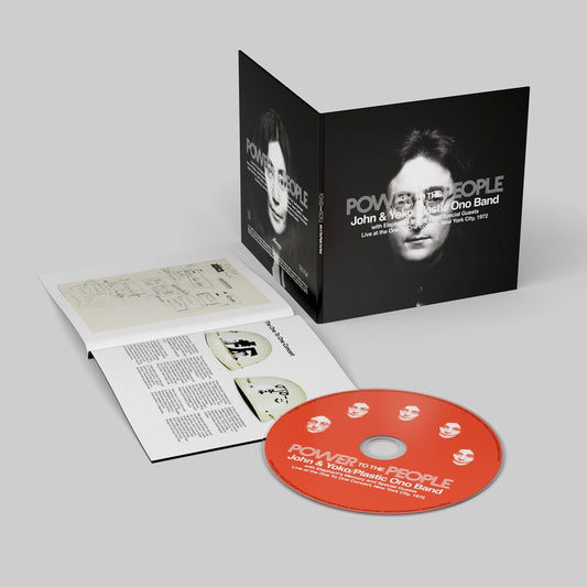 the album cover for John Lennon, Plastic Ono Band - Power To The People: Live at the One To One Concert [CD]
