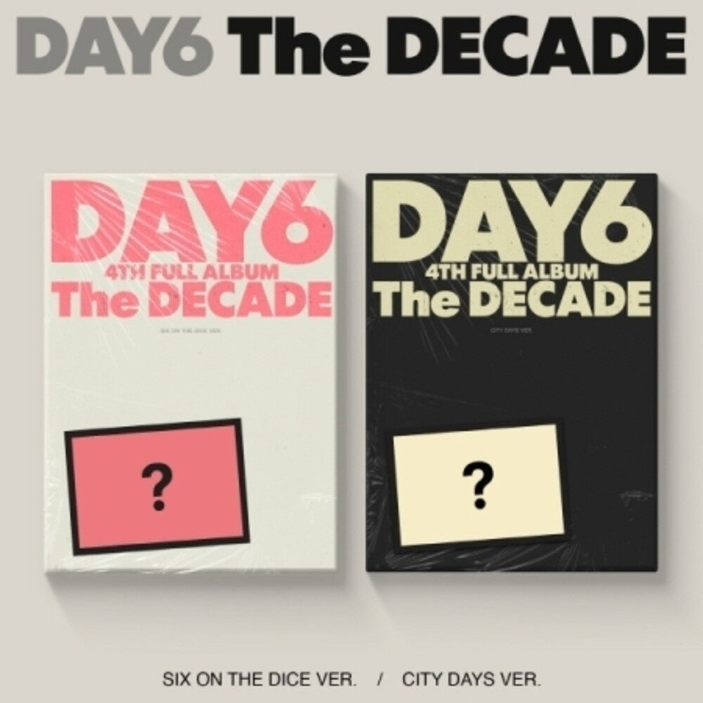 the album cover for Day6 - Decade - Random Cover (Post) (Pcrd) (Phob) (Phot)