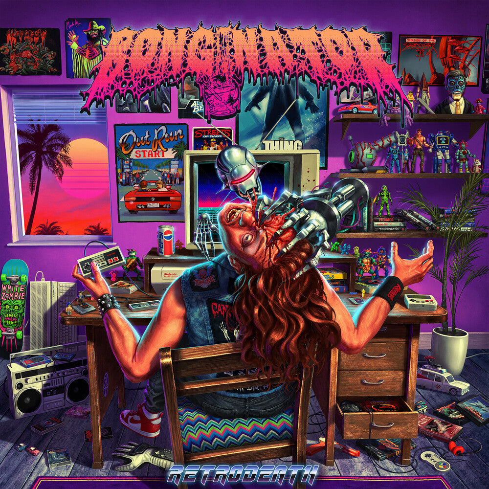 the album cover for Bonginator - Retrodeath