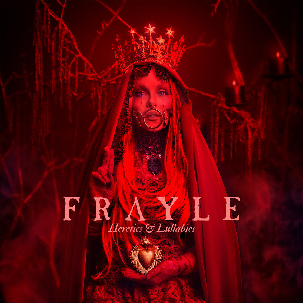 the album cover for FRAYLE - Heretics & Lullabies