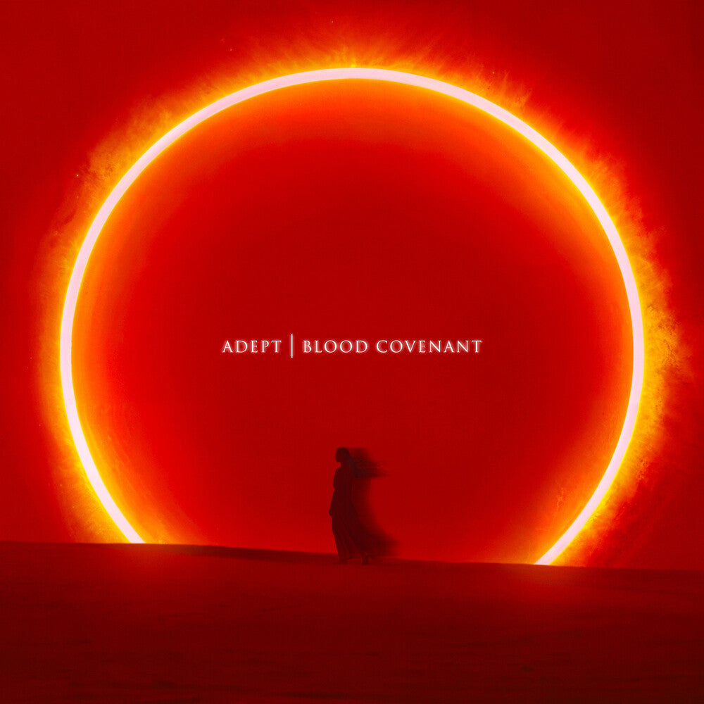 the album cover for Adept - Blood Covenant