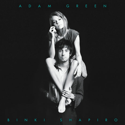 the album cover for Adam Green  / Binki Shapiro - Adam Green & Binki Shapiro - Blue (Blue) [Colored Vinyl]