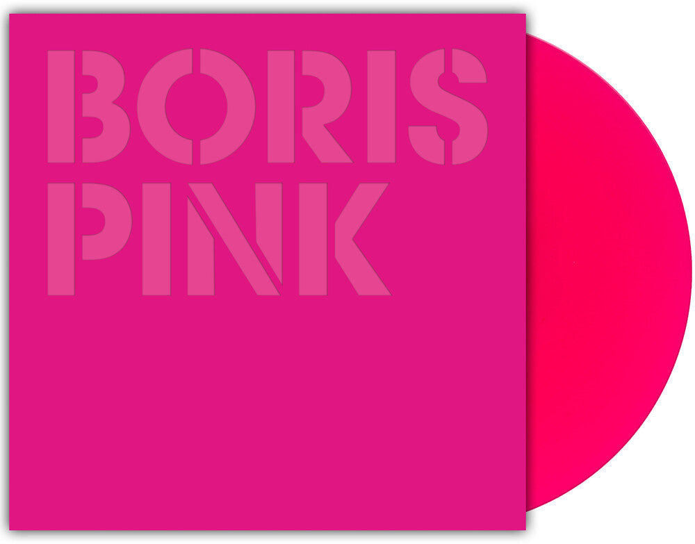 the album cover for Boris - Pink - (20th Anniversary) [Neon Magenta	]