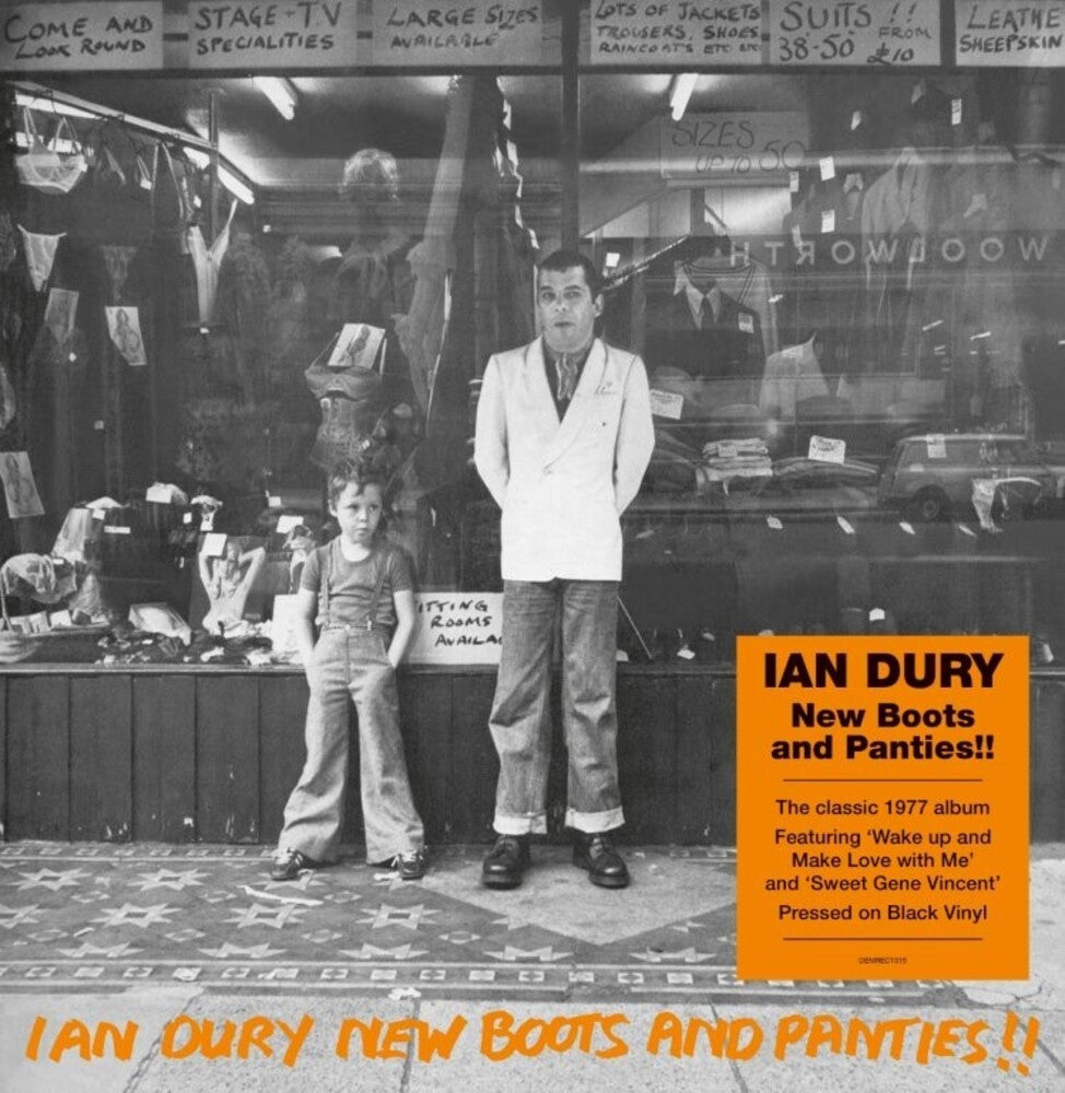 the album cover for Ian Dury - New Boots & Panties (Blk) (Uk)