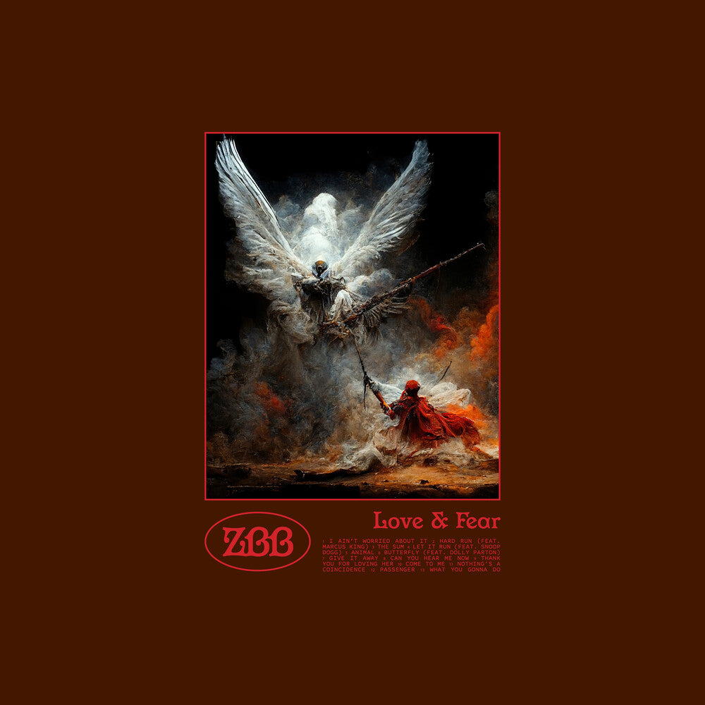 the album cover for Zac Brown - Love & Fear