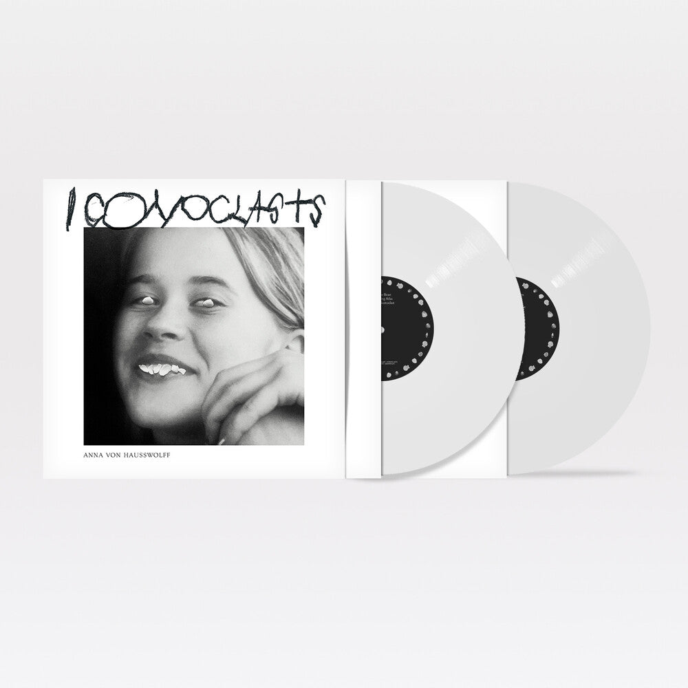 the album cover for Anna Von Hausswolff - Iconoclasts (Indie Exclusive White Vinyl)