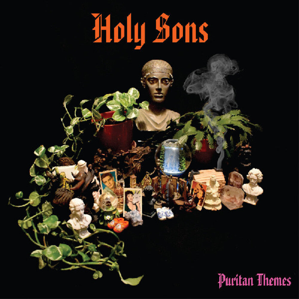 the album cover for Holy Sons - Puritan Themes [Colored Vinyl] (Purp) [Indie Exclusive] [Download Included]
