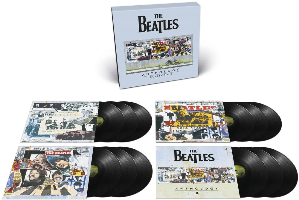 the album cover for The Beatles - Anthology Collection (2025 Edition) [12 LP Boxset]