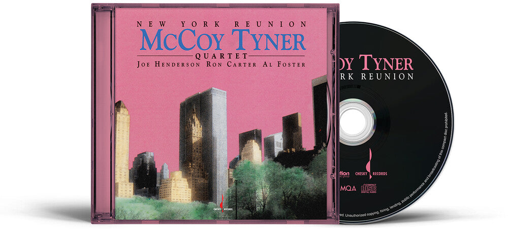 the album cover for Mccoy Tyner  / Henderson,Joe / Carter,Ron - New York Reunion - Mqa-Cd