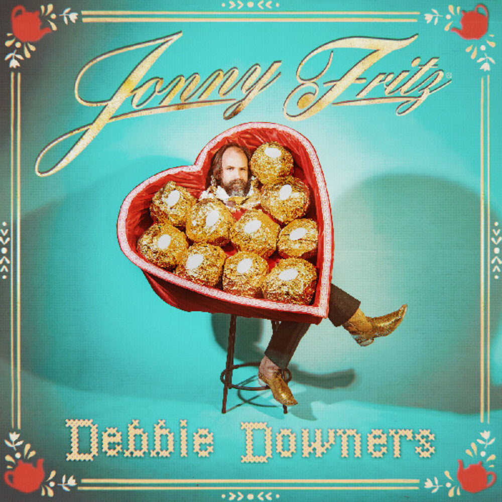 the album cover for Jonny Fritz - Debbie Downers [Colored Vinyl] (Gol) (Ofgv) [Indie Exclusive]