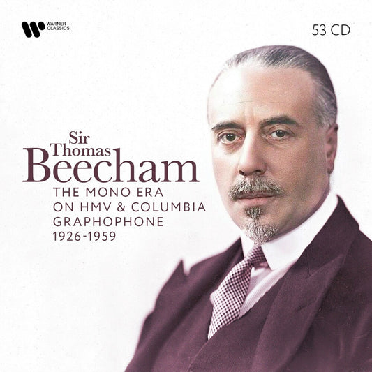 the album cover for Sir Beecham  Thomas - Mono Era On Hmv & Columbia Graphophone