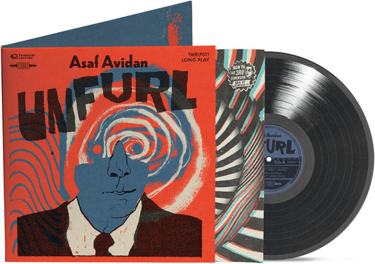 the album cover for Avidan, Asaf - Unfurl