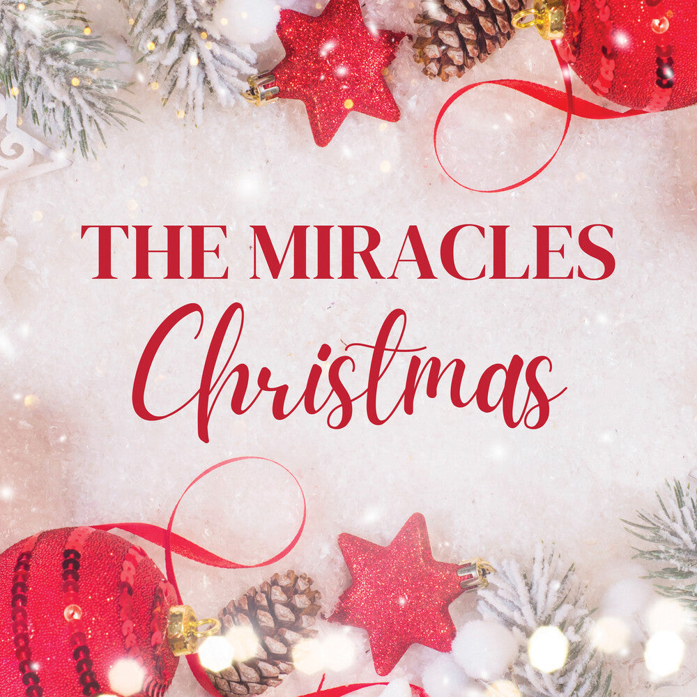 the album cover for Miracles - The Miracles' Christmas Hits