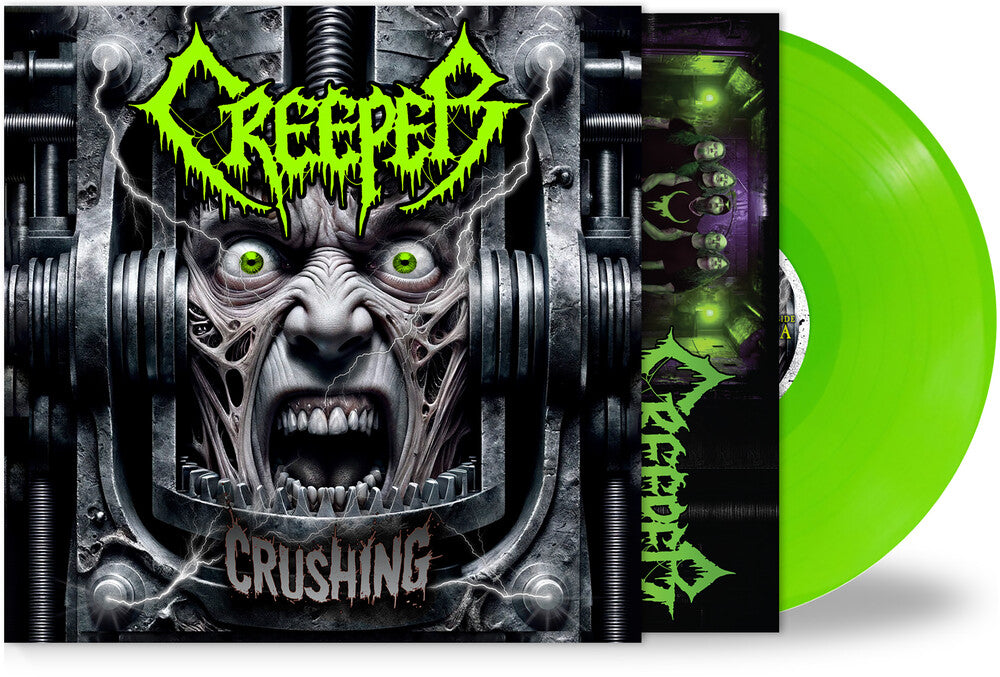 the album cover for Creeper - Crushing [Colored Vinyl] [Limited Edition]