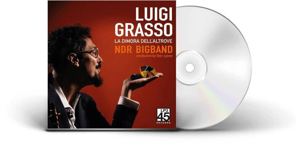 the album cover for Luigi Grasso  / Grasso Ndr Big Band - La Dimora Dell'altrove-Two Themes & Variations