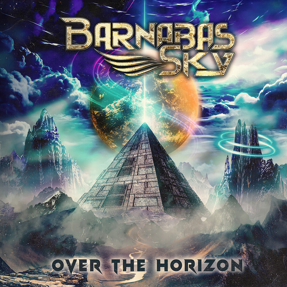 the album cover for Barnabas Sky - Over The Horizon