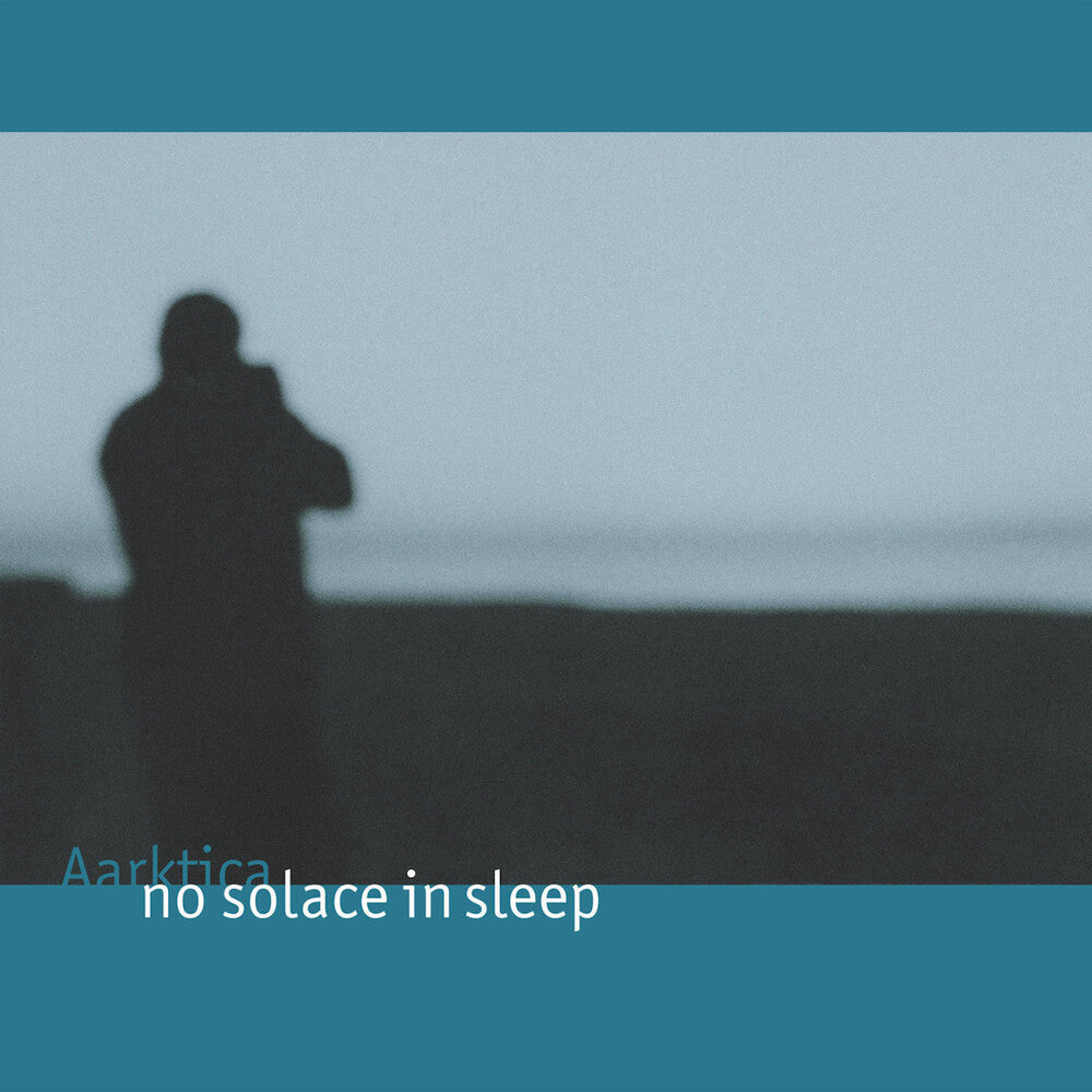 the album cover for Aarktica - No Solace In Sleep (Blue) [Clear Vinyl] [Limited Edition] (Wht)