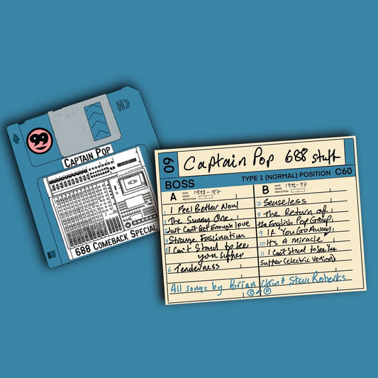 the album cover for Captain Pop - 688 Comeback Special - Cd/Cs (Box) [With Booklet] (Auto)
