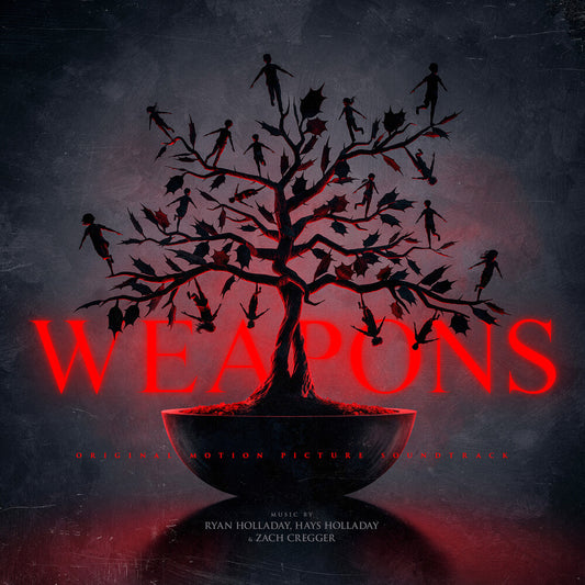 the album cover for Ryan Holladay  / Holladay,Hays / Cregger,Zach (Ofv) - Weapons - O.S.T. [Colored Vinyl] (Gate) (Ofv)