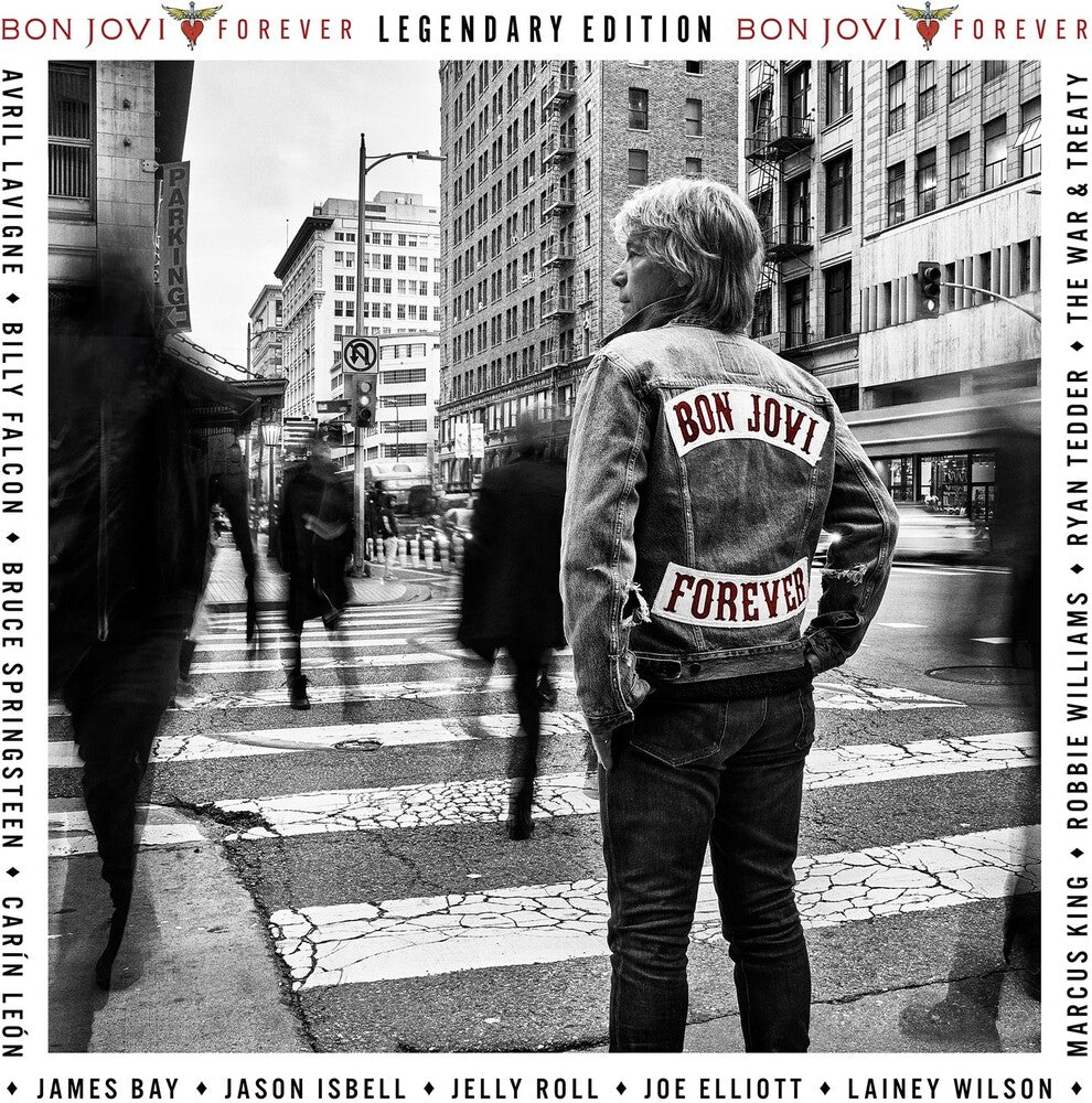 the album cover for Bon Jovi - Forever (Legendary Edition)