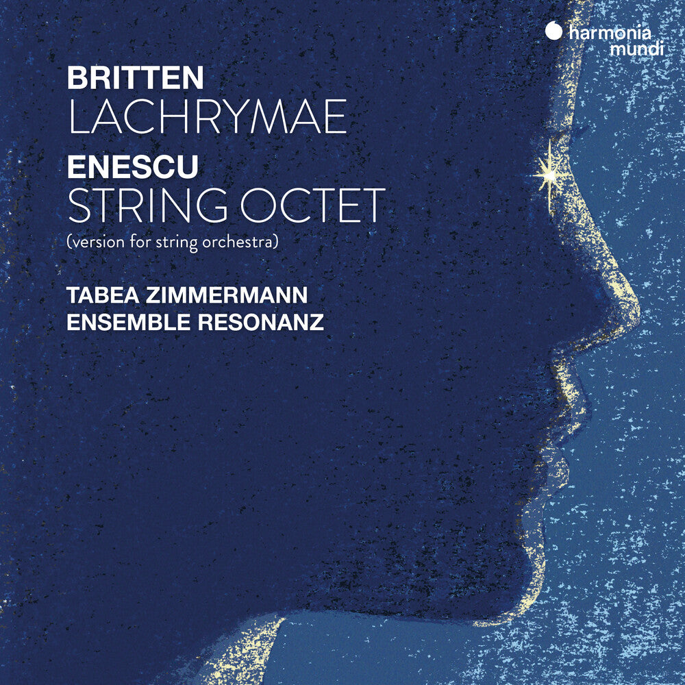 the album cover for Tabea Zimmermann  / Ensemble Resonanz - Enescu: String Octet Op 7 Britten