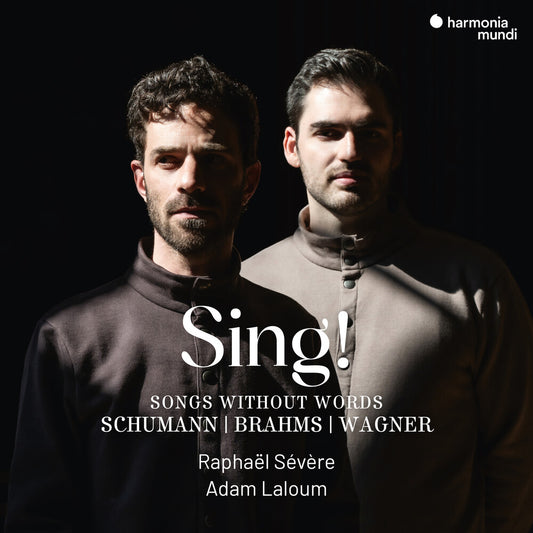 the album cover for Raphael Severe  / Laloum,Adam - Sing - Songs Without Words