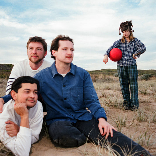 the album cover for The Belair Lip Bombs - Again