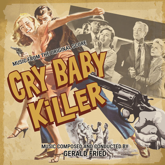 the album cover for Gerald Fried  (Ita) - Gerald Fried: The Crime Dramas (Ita)