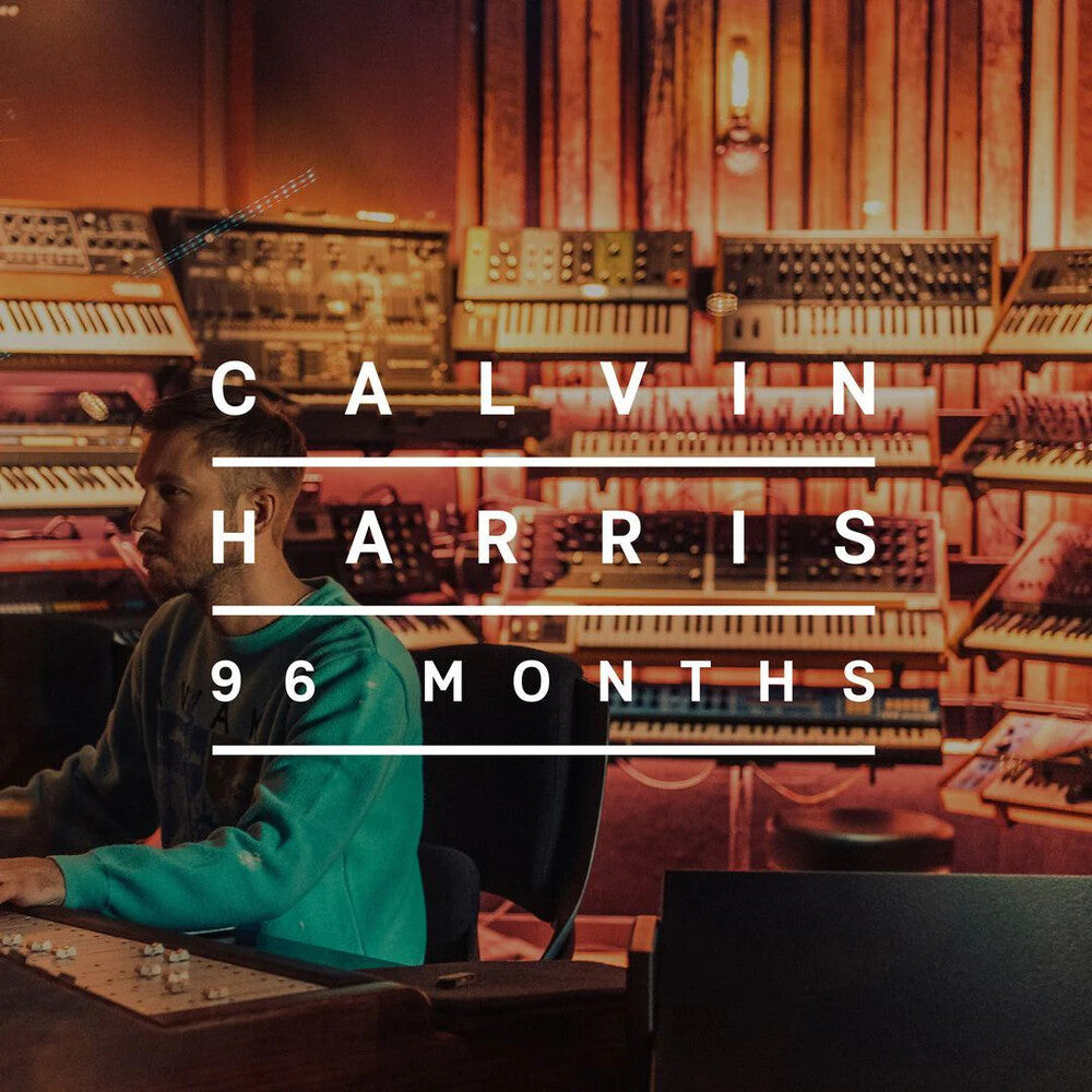 the album cover for Calvin Harris - 96 Months (Uk)