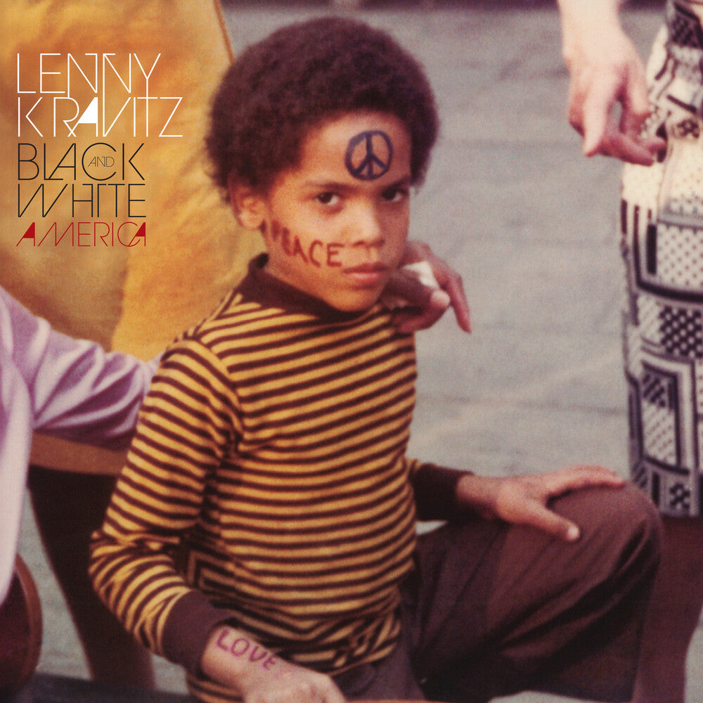 the album cover for Lenny Kravitz - Black & White America (Rktbr25) (Bme)