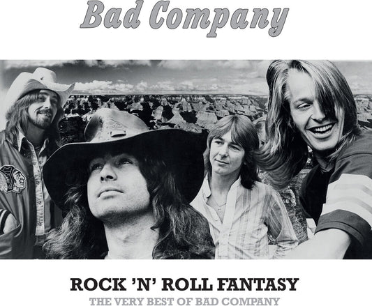 the album cover for Bad Company - Rock N Roll Fantasy: The Very Best Of (Rktbr25)