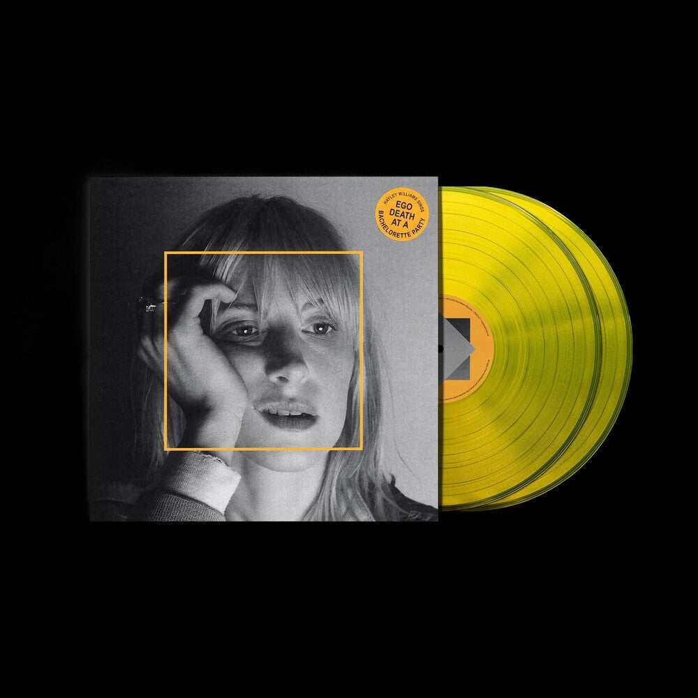the album cover for Hayley Williams - Ego Death At A Bachelorette Party [Yellow LP]