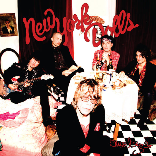 the album cover for New York Dolls - Cuz I Sez So (Rktbr25) [Colored Vinyl] (Red) (Bme)