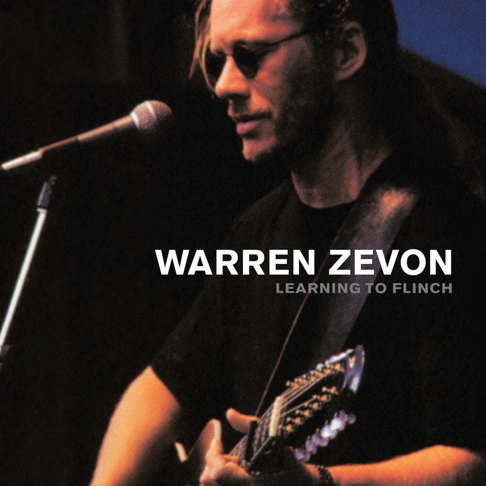 the album cover for Warren Zevon - Learning To Flinch (Live)(Rktbr25) (Bme)