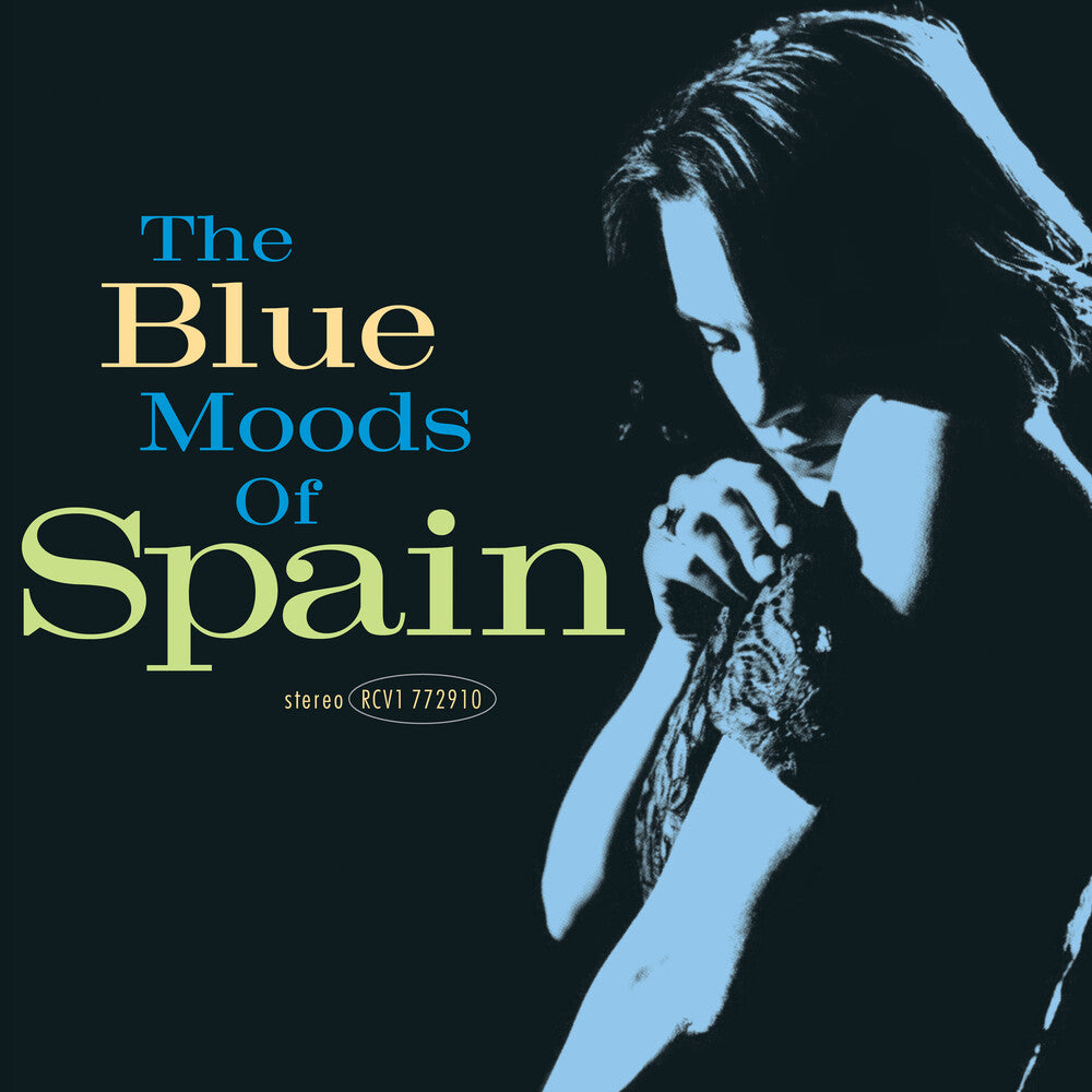 the album cover for Spain - Blue Moods Of Spain (Rktbr25) (Blue) [Colored Vinyl] (Bme)