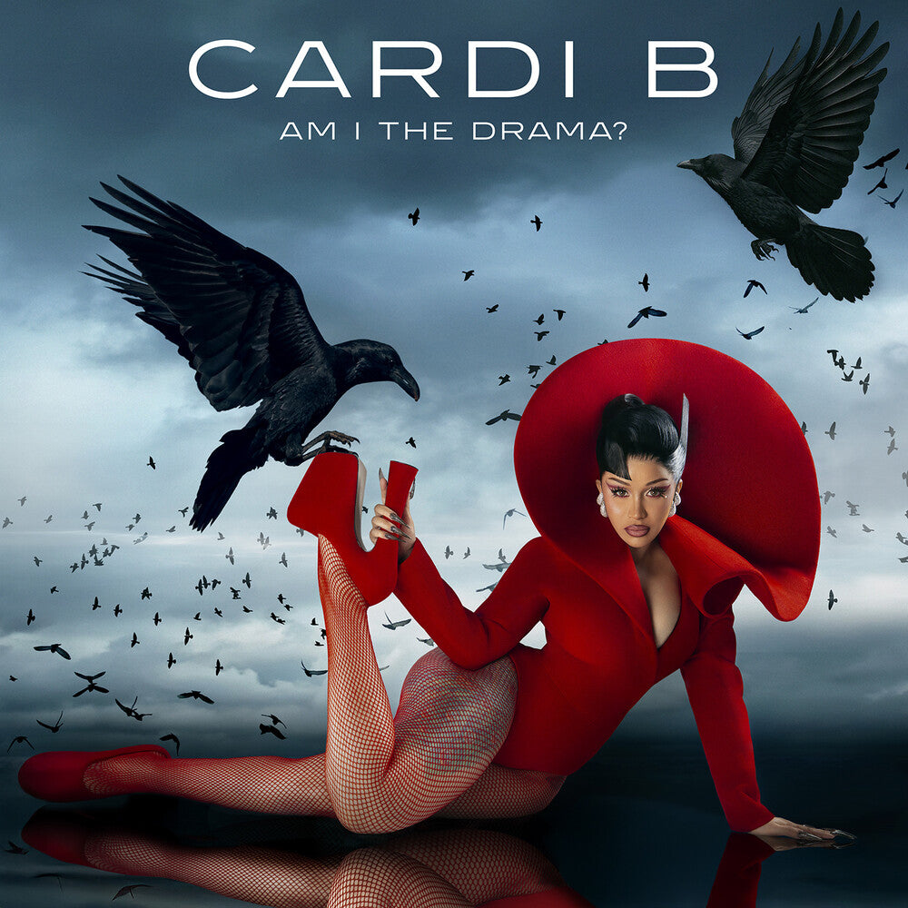 the album cover for Cardi B - Am I The Drama?