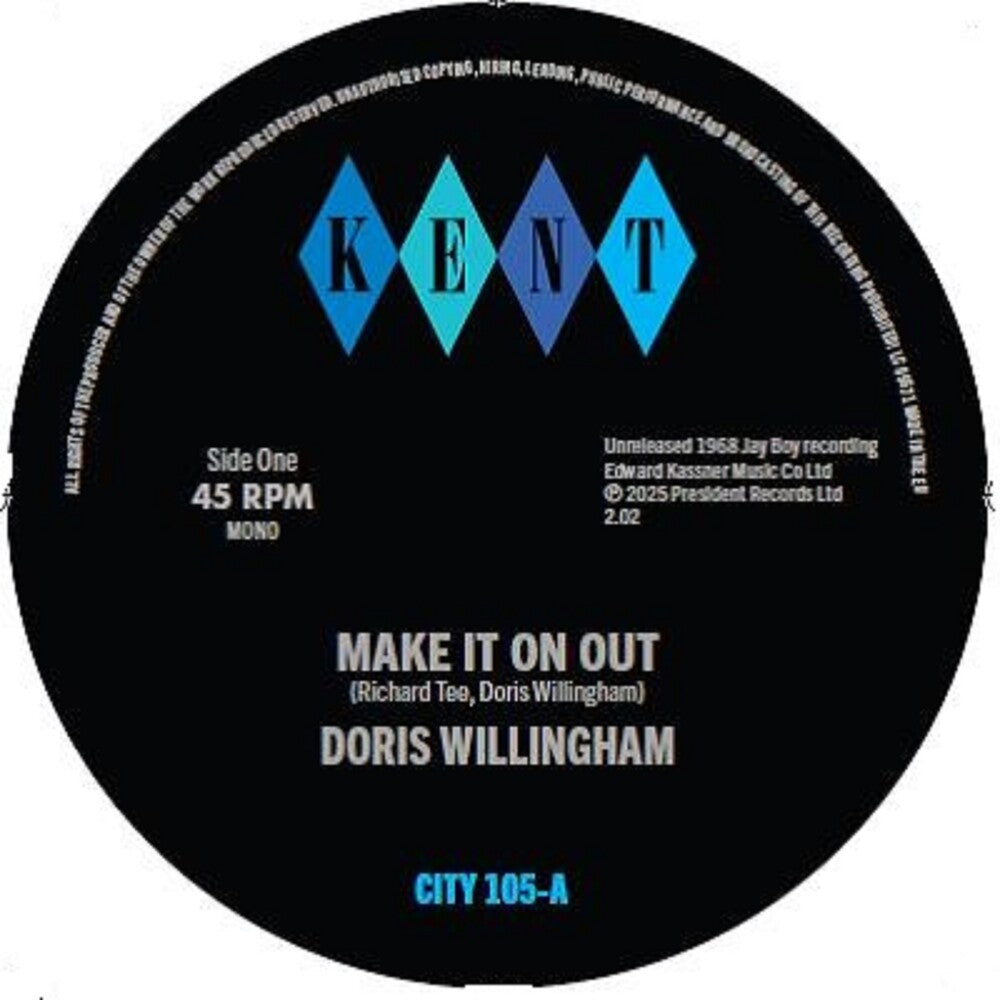 the album cover for Doris Willingham  / Taylor Brothers - Make It On Out / Holding On (Uk)
