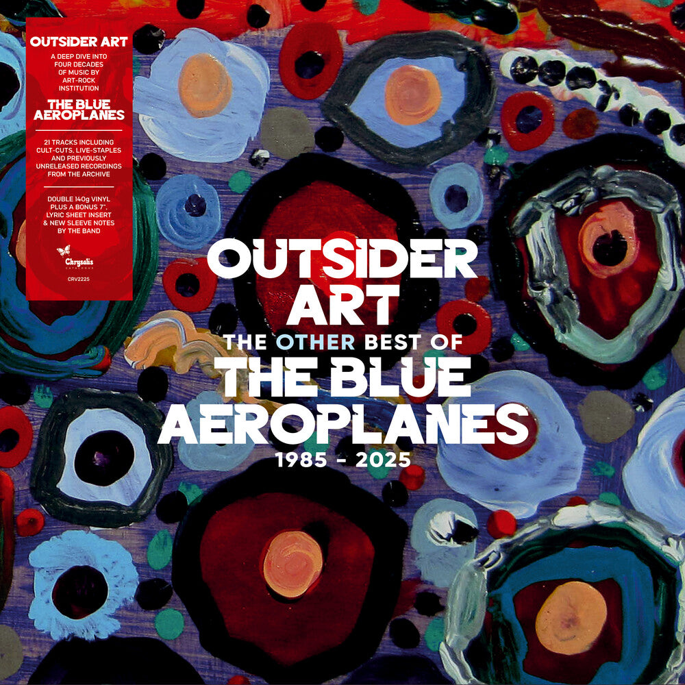the album cover for Blue Aeroplanes - Outsider Art - Other Best Of Blue Aeroplanes