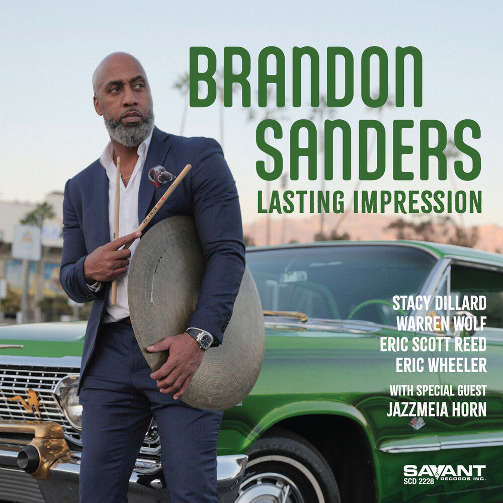 the album cover for brandon sanders - Lasting Impression