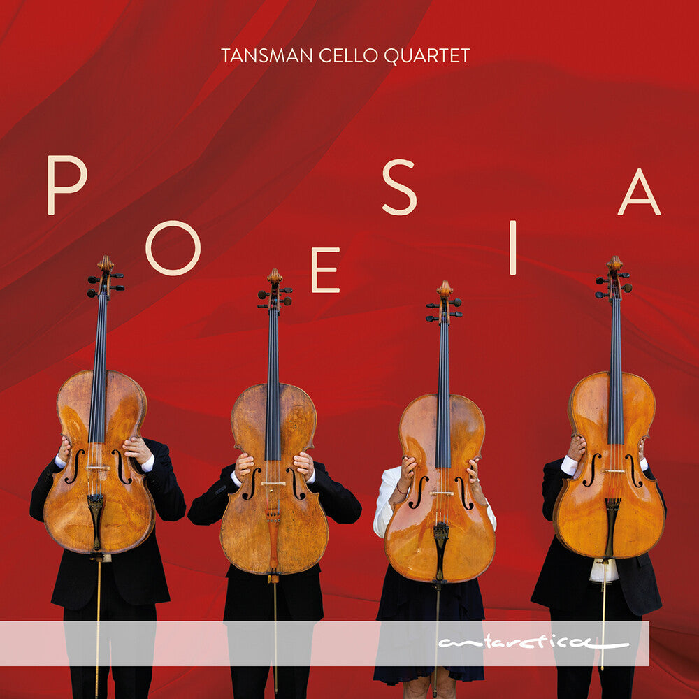 the album cover for Tansman Cello Quartet - Poesia