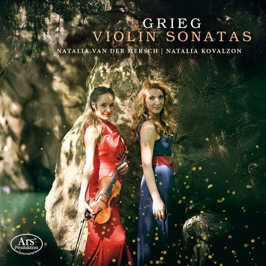 the album cover for Natalia Van Der Mersch - Vn Sonatas