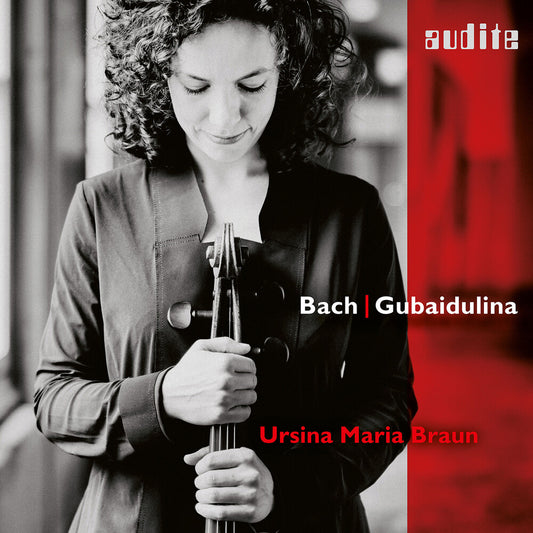 the album cover for Ursina Braun  Maria - Bach & Gubaidulina