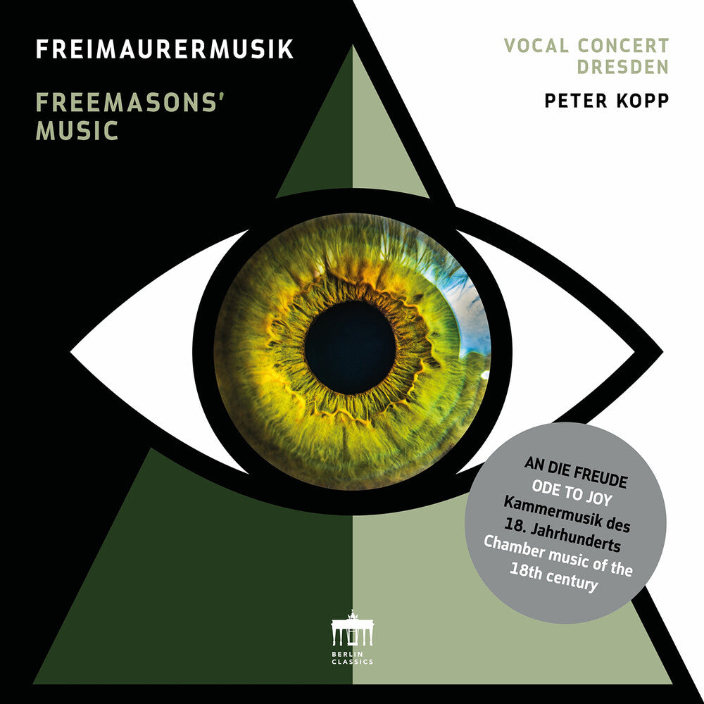 the album cover for Vocal Concert Dresden - Freimaurermusik