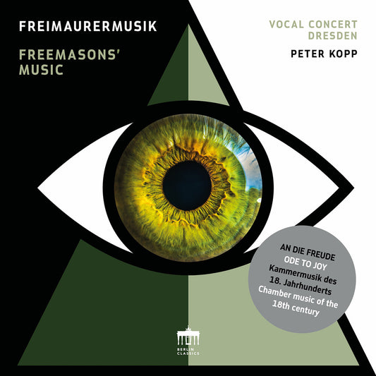 the album cover for Vocal Concert Dresden - Freimaurermusik