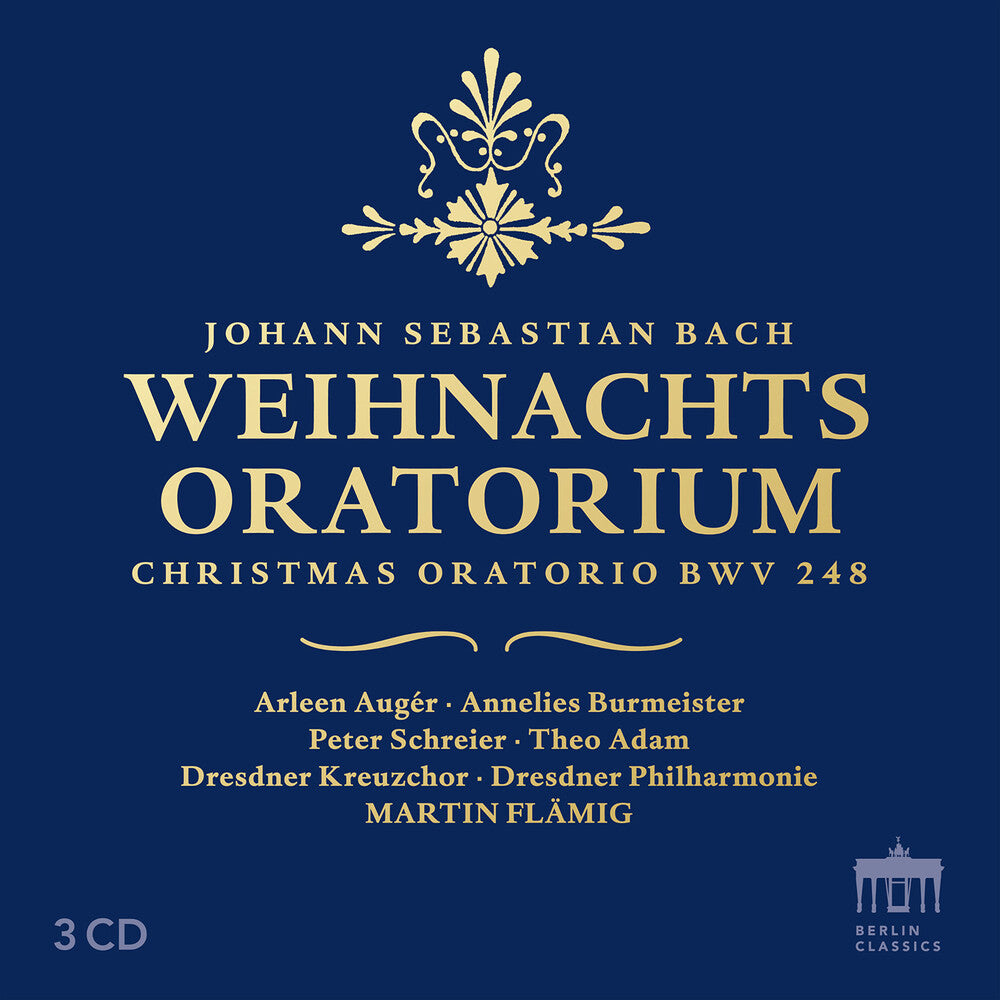 the album cover for Dresdner Kreuzchor - Bach: Weihnachtsoratorium
