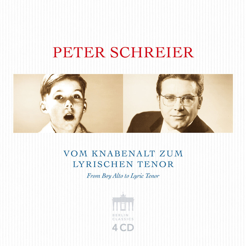 the album cover for Peter Schreier - Knabenalt