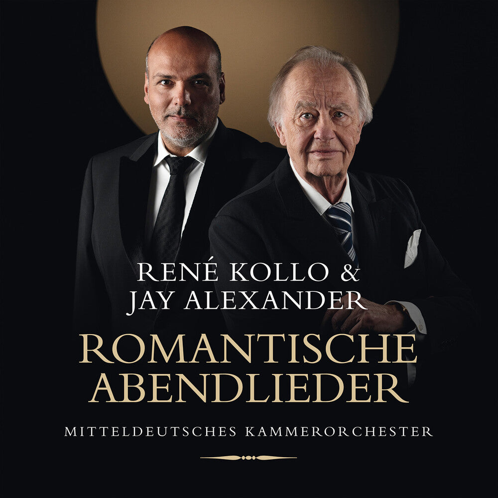 the album cover for Rene Kollo - Romantische Abendlieder