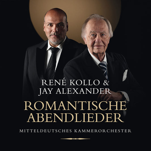 the album cover for Rene Kollo - Romantische Abendlieder