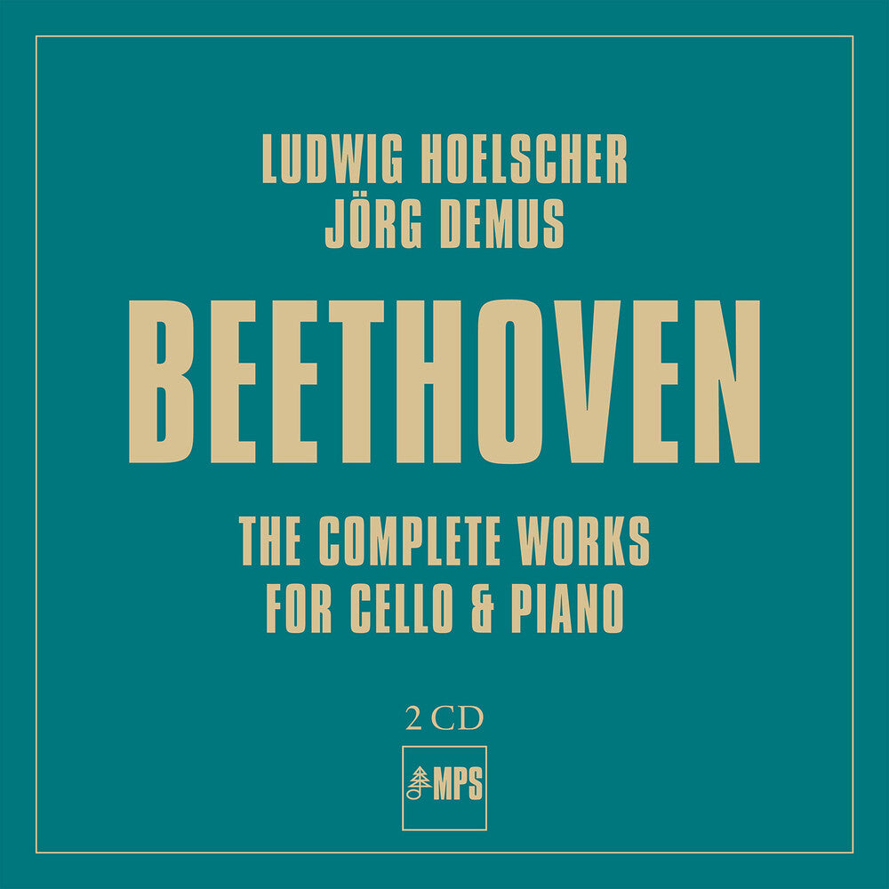 the album cover for Ludwig Holscher - Beethoven: Das Gesamtwerk Fur Violoncello
